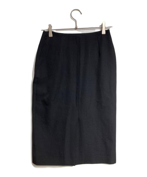 BALENCIAGA（バレンシアガ）BALENCIAGA (バレンシアガ) ビッグボタンスカート/Big button Skirt ブラック サイズ:34の古着・服飾アイテム