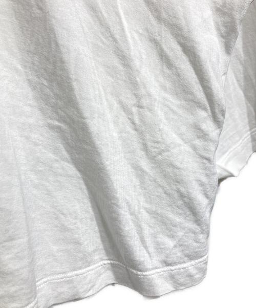 MM6 Maison Margiela（エムエムシックスメゾンマルジェラ）MM6 Maison Margiela (エムエムシックスメゾンマルジェラ) ドッキングカットソー/Docking top  ホワイト サイズ:Sの古着・服飾アイテム