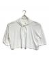 MM6 Maison Margiela（エムエムシックスメゾンマルジェラ）の古着「ドッキングカットソー/Docking top 」｜ホワイト