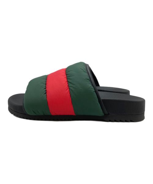 GUCCI（グッチ）GUCCI (グッチ) シェリーラインサンダル/Sandal ブラック サイズ:37の古着・服飾アイテム