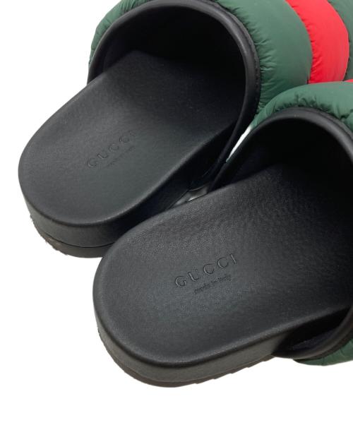 GUCCI（グッチ）GUCCI (グッチ) シェリーラインサンダル/Sandal ブラック サイズ:37の古着・服飾アイテム