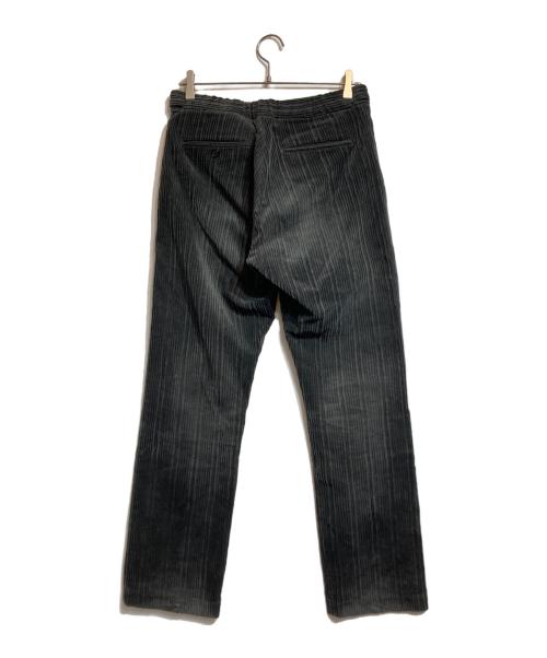 COMME des GARCONS HOMME PLUS（コムデギャルソンオムプリュス）COMME des GARCONS HOMME PLUS (コムデギャルソンオムプリュス) サイドアジャストコーデュロイパンツ ブラック サイズ:Mの古着・服飾アイテム