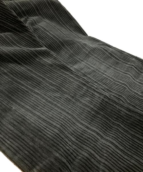 COMME des GARCONS HOMME PLUS（コムデギャルソンオムプリュス）COMME des GARCONS HOMME PLUS (コムデギャルソンオムプリュス) サイドアジャストコーデュロイパンツ ブラック サイズ:Mの古着・服飾アイテム