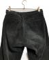 中古・古着 COMME des GARCONS HOMME PLUS (コムデギャルソンオムプリュス) サイドアジャストコーデュロイパンツ ブラック サイズ:M：20000円