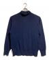 COMME des GARCONS HOMME（コムデギャルソン オム）の古着「タートルネックニット」｜ネイビー