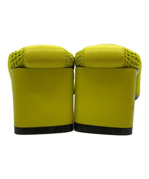 BOTTEGA VENETA（ボッテガベネタ）BOTTEGA VENETA (ボッテガベネタ) メッシュバレーシューズ/Ballet shoes グリーン サイズ:35 1/2の古着・服飾アイテム