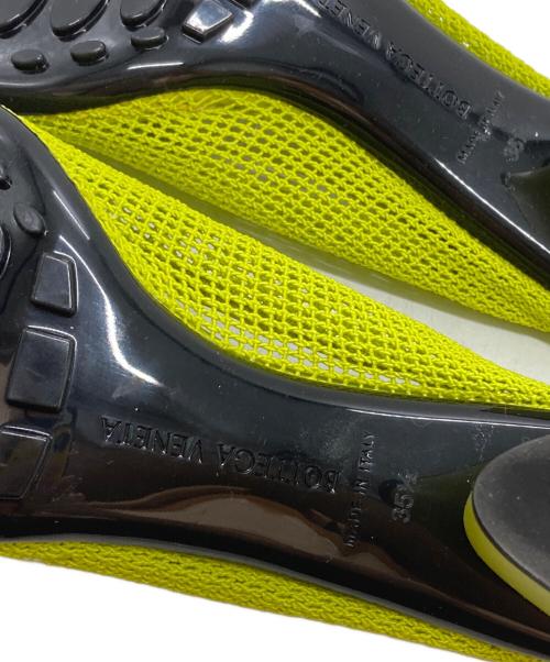 BOTTEGA VENETA（ボッテガベネタ）BOTTEGA VENETA (ボッテガベネタ) メッシュバレーシューズ/Ballet shoes グリーン サイズ:35 1/2の古着・服飾アイテム