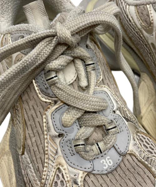 BALENCIAGA（バレンシアガ）BALENCIAGA (バレンシアガ) 3XLスニーカー ベージュ×シルバー サイズ:36の古着・服飾アイテム