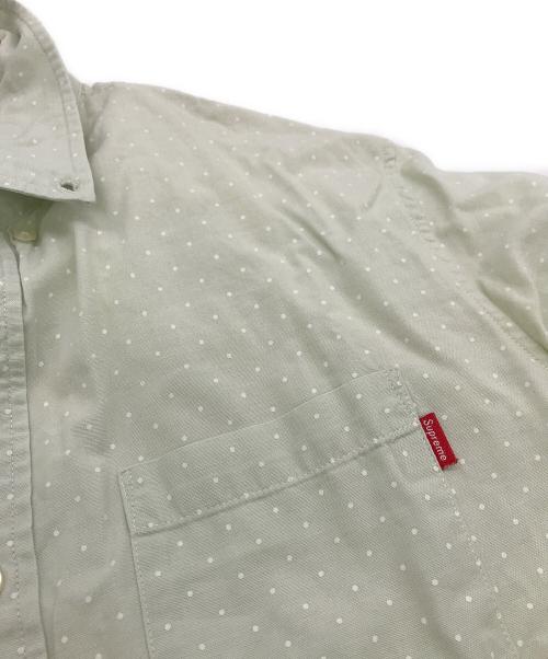 SUPREME（シュプリーム）SUPREME (シュプリーム) POLKA DOT SHIRT グリーン サイズ:Ｍの古着・服飾アイテム
