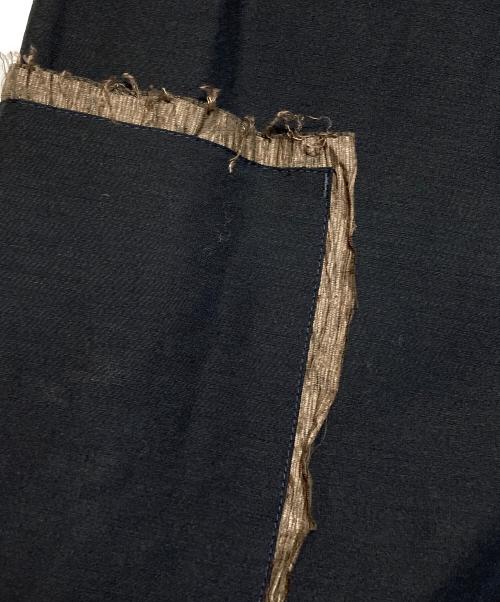 ANTHEMA（アンセムエー）ANTHEMA (アンセムエー) WOOL RAYON TROPICAL EMBROIDERY JACKET ブラック サイズ:Lの古着・服飾アイテム