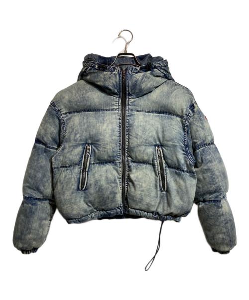 DIESEL（ディーゼル）DIESEL (ディーゼル) W-AVESデニムダウンジャケット インディゴ サイズ:36の古着・服飾アイテム