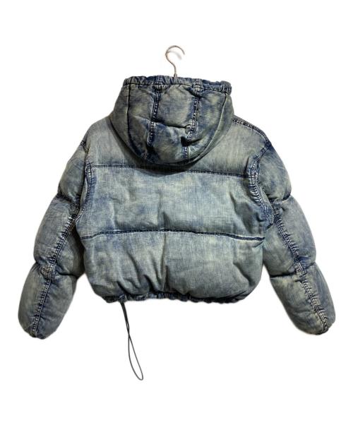 DIESEL（ディーゼル）DIESEL (ディーゼル) W-AVESデニムダウンジャケット インディゴ サイズ:36の古着・服飾アイテム
