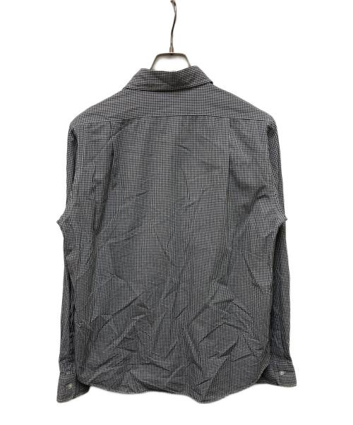 A BATHING APE（ア ベイシング エイプ）A BATHING APE (ア ベイシング エイプ) ギンガムチェックシャツ ブラック サイズ:Mの古着・服飾アイテム