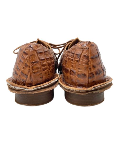 CLARKS（クラークス）CLARKS (クラークス) MARTINE ROSE (マーティン・ローズ) CUR DERBY SHOES ブラウン サイズ:CH 26.5の古着・服飾アイテム