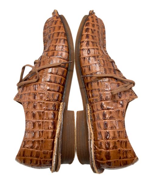 CLARKS（クラークス）CLARKS (クラークス) MARTINE ROSE (マーティン・ローズ) CUR DERBY SHOES ブラウン サイズ:CH 26.5の古着・服飾アイテム