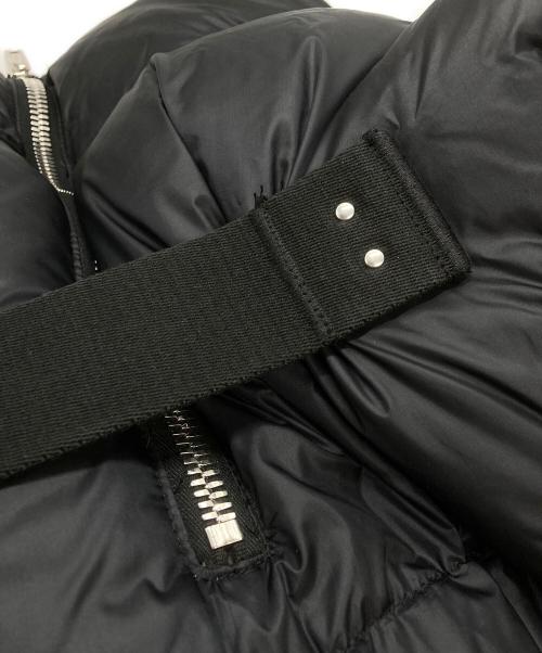 MONCLER（モンクレール）MONCLER (モンクレール) RICK OWENS (リックオウエンス) CYCLOPICダウンコート ブラック サイズ:3の古着・服飾アイテム