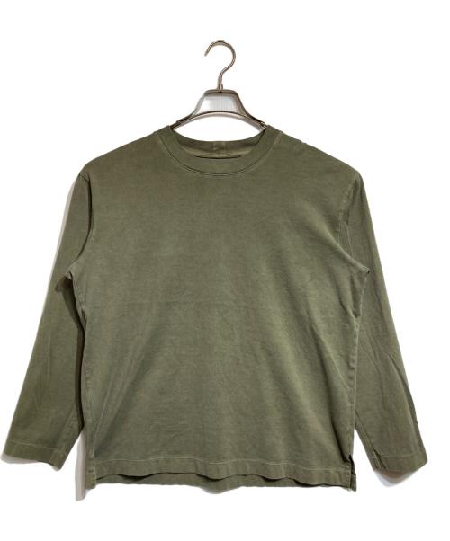 IM MEN（アイム メン）IM MEN (アイム メン) PIGMENT Tee/ピグメントT オリーブ サイズ:2の古着・服飾アイテム