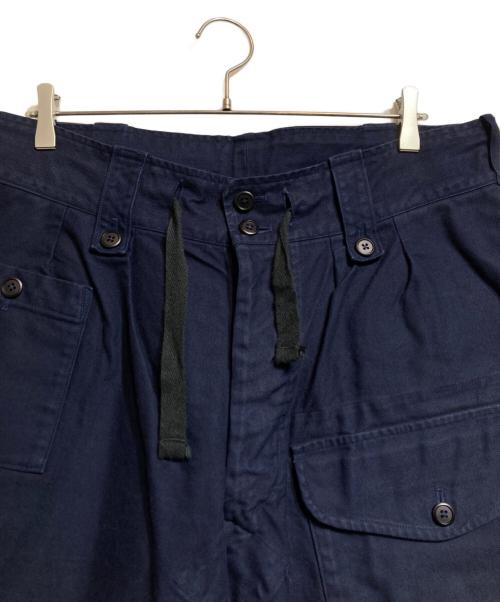 Y's for men（ワイズフォーメン）Y's for men (ワイズフォーメン) ワイドカーゴパンツ ネイビー サイズ:3の古着・服飾アイテム