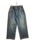 CLESSTE（クレスト）の古着「VINTAGE WASH SELVEDGE DENIM WIDE PANTS」｜インディゴ