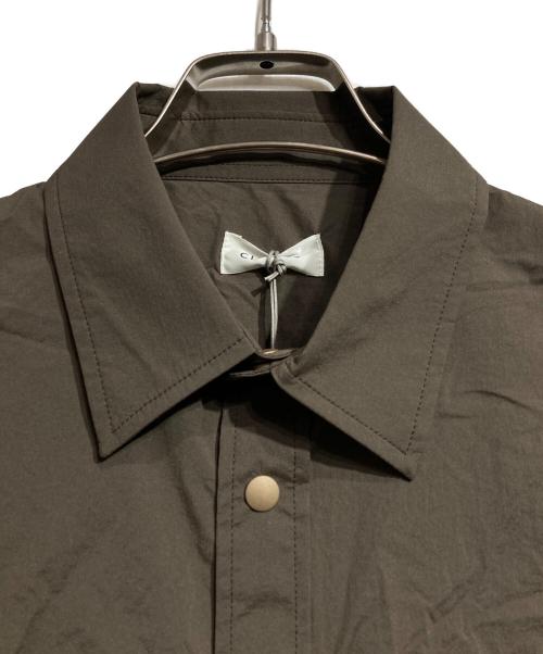 CLESSTE（クレスト）CLESSTE (クレスト) クリスピーナイロンTシャツ/CRISPYCRISPY NYLON CITY UNIFORM S/S SHIRT ブラウン サイズ:1の古着・服飾アイテム