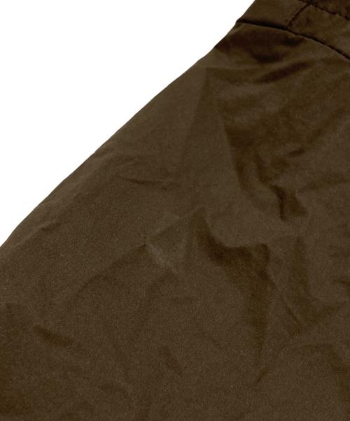 CLESSTE（クレスト）CLESSTE (クレスト) クリスピーナイロンTシャツ/CRISPYCRISPY NYLON CITY UNIFORM S/S SHIRT ブラウン サイズ:1の古着・服飾アイテム