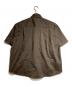 CLESSTE (クレスト) クリスピーナイロンTシャツ/CRISPYCRISPY NYLON CITY UNIFORM S/S SHIRT ブラウン サイズ:1：18000円
