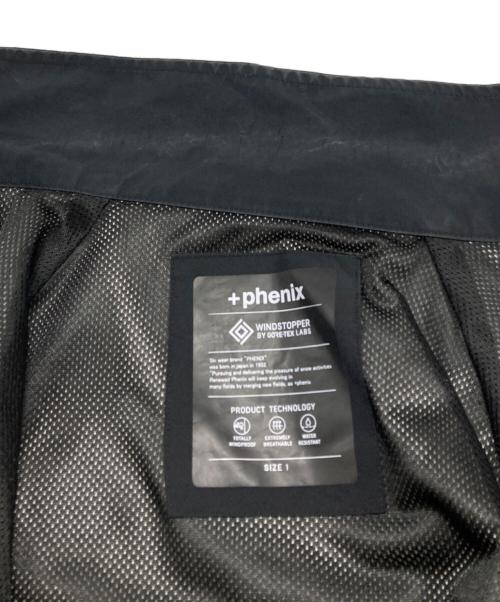 PHENIX（フェニックス）PHENIX (フェニックス) CLESSTE (クレスト) WINDSTOPPER BY GORE-TEX LABS ブラック サイズ:1の古着・服飾アイテム