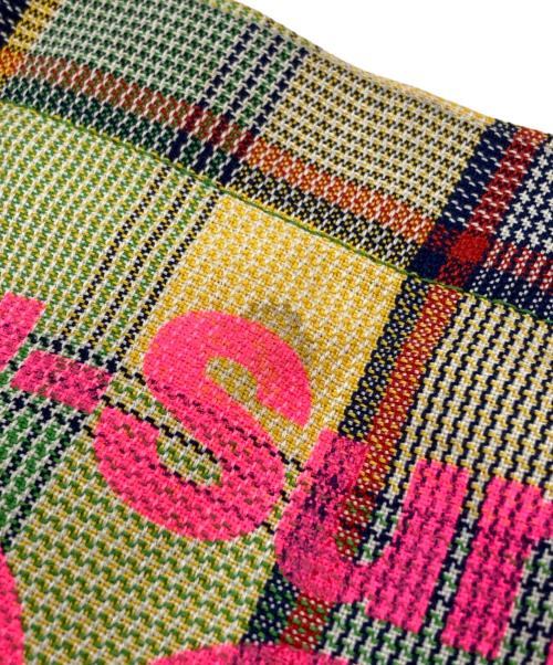 JUNYA WATANABE COMME des GARCONS MAN PINK（ジュンヤワタナベ コムデギャルソンマン ピンク）JUNYA WATANABE COMME des GARCONS MAN PINK (ジュンヤワタナベ コムデギャルソンマン ピンク) 10 corso como (ディエチ コルソコモ) スタッズロゴプリントトート ピンクの古着・服飾アイテム