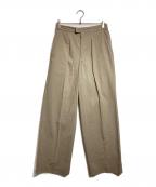 OLD JOE & Co.オールドジョー）の古着「SILK NEP CLOTH SPORTING TROUSER」｜ベージュ