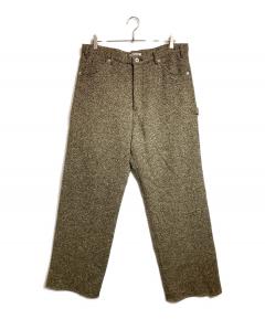 中古・古着通販】AURALEE (オーラリー) HOMESPUN TWEED PAINTER PANTS
