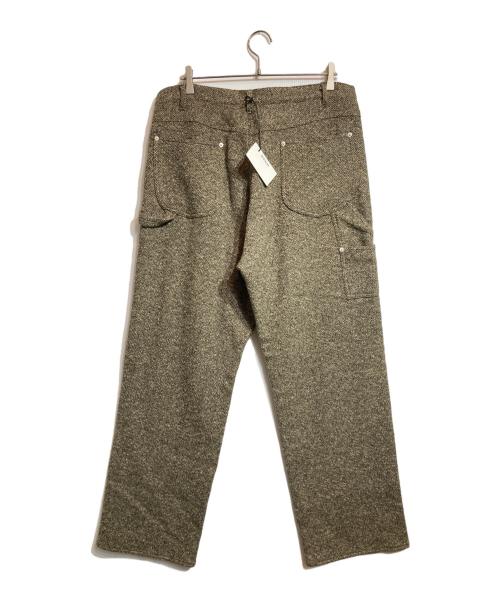 AURALEE（オーラリー）AURALEE (オーラリー) HOMESPUN TWEED PAINTER PANTS ブラウン サイズ:6の古着・服飾アイテム