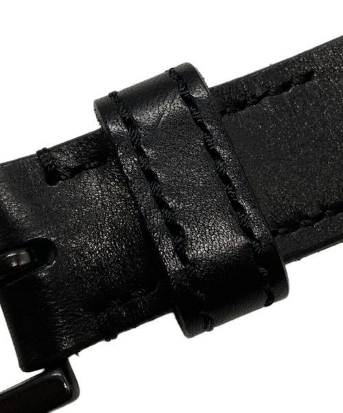 Yohji Yamamoto pour homme（ヨウジヤマモト プールオム）Yohji Yamamoto pour homme (ヨウジヤマモト プールオム) MAT SOFT OIL 30MM PLAIN BELT ブラックの古着・服飾アイテム