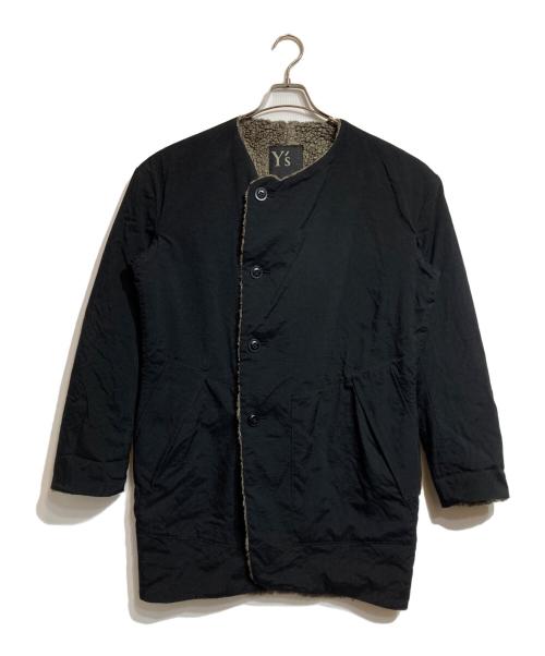 Y's（ワイズ）Y's (ワイズ) ボアリバーシブルコート ブラック サイズ:1の古着・服飾アイテム