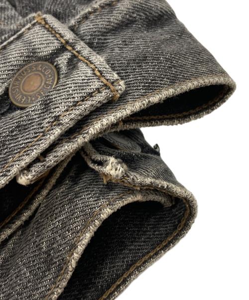 LEVI'S（リーバイス）LEVI'S (リーバイス) 先染めデニムジャケット ブラック サイズ:40の古着・服飾アイテム