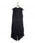 ANN DEMEULEMEESTER (アンドゥムルメステール) ノースリーブワンピース/sleeveless dress ブラック サイズ:34：12000円