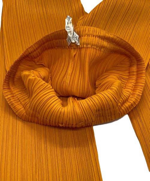 PLEATS PLEASE（プリーツプリーズ）PLEATS PLEASE (プリーツプリーズ) プリーツパンツ/Pleated pants オレンジ サイズ:3の古着・服飾アイテム