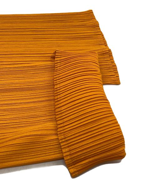 PLEATS PLEASE（プリーツプリーズ）PLEATS PLEASE (プリーツプリーズ) プリーツパンツ/Pleated pants オレンジ サイズ:3の古着・服飾アイテム