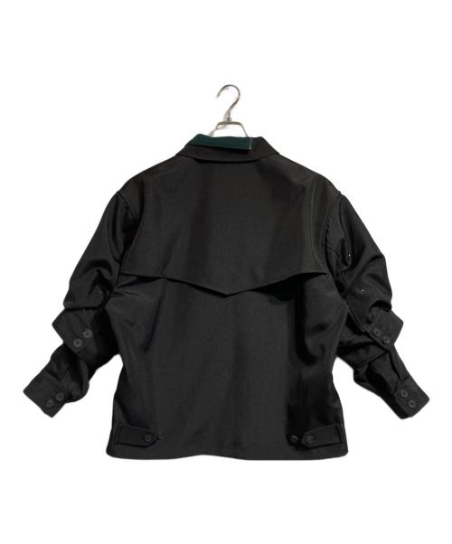 KOLOR（カラー）KOLOR (カラー) レイヤリングブルゾン ブラック サイズ:1の古着・服飾アイテム