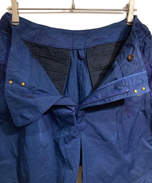 KOLOR（カラー）KOLOR (カラー) パッカリングショートパンツ/ Puckering shorts ネイビー サイズ:1の古着・服飾アイテム