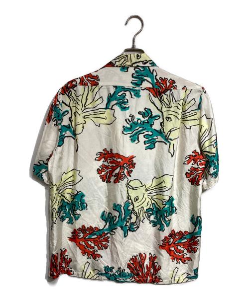 BANANATIME（バナナタイム）BANANATIME (バナナタイム) 総柄シャツ/Short sleeve shirt アイボリー サイズ:Mの古着・服飾アイテム
