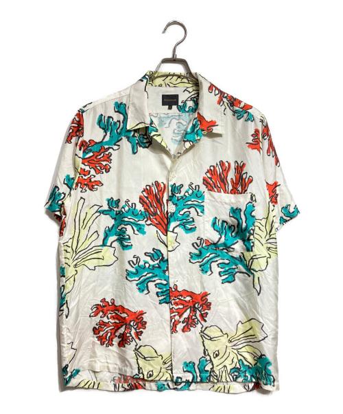 BANANATIME（バナナタイム）BANANATIME (バナナタイム) 総柄シャツ/Short sleeve shirt アイボリー サイズ:Mの古着・服飾アイテム