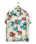 BANANATIME（バナナタイム）の古着「総柄シャツ/Short sleeve shirt」｜アイボリー
