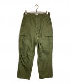 CIOTA×URBAN RESEARCHシオタ×アーバンリサーチ）の古着「バックウエポンファティーグパンツ/ミリタリーパンツ」｜オリーブ