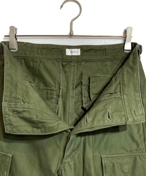 CIOTA（シオタ）CIOTA (シオタ) URBAN RESEARCH (アーバンリサーチ) バックウエポンファティーグパンツ/ミリタリーパンツ オリーブ サイズ:4の古着・服飾アイテム