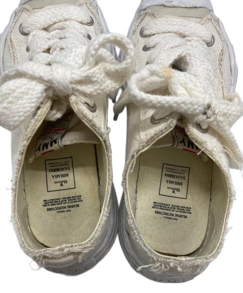 Maison MIHARA YASUHIRO（メゾン ミハラ ヤスヒロ）Maison MIHARA YASUHIRO (メゾン ミハラ ヤスヒロ) HANKスニーカー アイボリー サイズ:41の古着・服飾アイテム