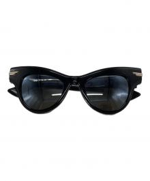 BOTTEGA VENETA（ボッテガベネタ）の古着「Cat Eye Sunglasses」｜ブラック