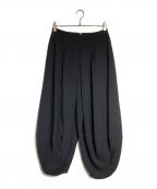 ENFOLDエンフォルド）の古着「ハーレムパンツ/Harlem Pants」｜ブラック