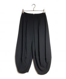 ENFOLD（エンフォルド）の古着「ハーレムパンツ/Harlem Pants」｜ブラック
