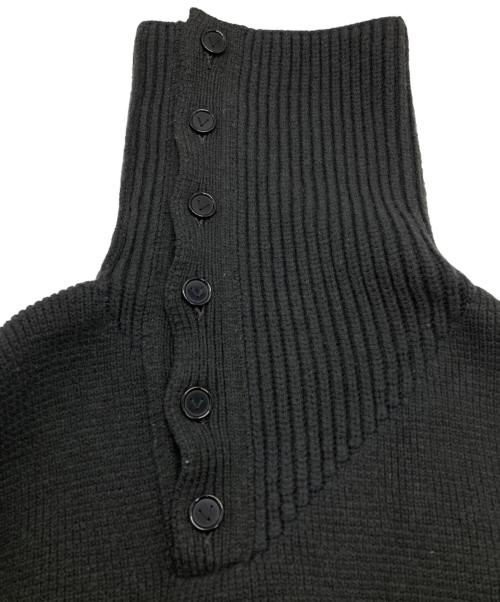 BOTTEGA VENETA（ボッテガベネタ）BOTTEGA VENETA (ボッテガベネタ) ダブルフェイス シェットランドウール セーター グレー サイズ:XSの古着・服飾アイテム