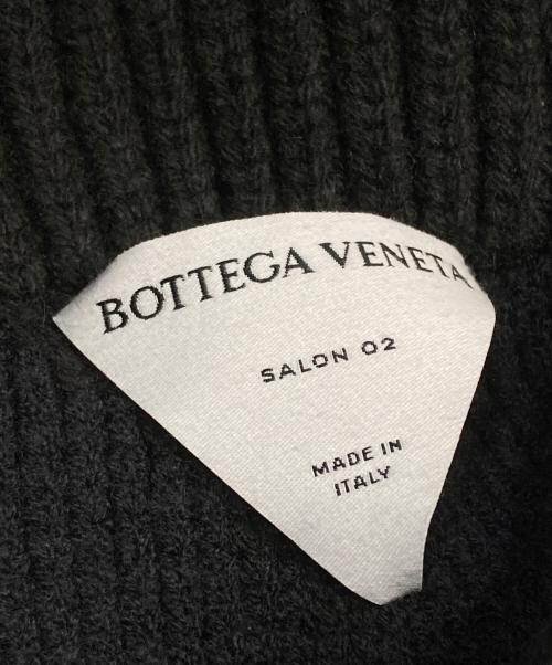BOTTEGA VENETA（ボッテガベネタ）BOTTEGA VENETA (ボッテガベネタ) ダブルフェイス シェットランドウール セーター グレー サイズ:XSの古着・服飾アイテム